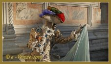 Masques et costumes du Carnaval de Venise 2012 le jour du mardi gras