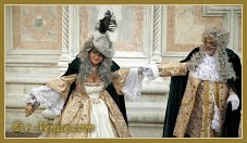 Masques et costumes du Carnaval de Venise 2012 le jour du mardi gras