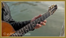 Tony Green, sur la Fondamenta dei Ormesini, dans le sestier du Cannaregio à Venise.
