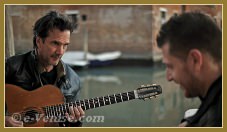 Tony Green et Antonio Lallai, sur la Fondamenta dei Ormesini, dans le sestier du Cannaregio à Venise.