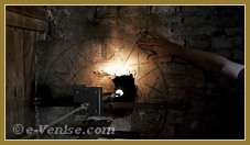 L'un des cadrans horaires de contrôle intérieur du Campanile de Santa Maria Formosa, dans le sestier du Castello à Venise.