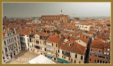 La vue depuis le Campanile de Santa Maria Formosa, dans le sestier du Castello à Venise.