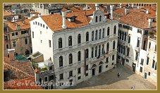 La vue depuis le Campanile de Santa Maria Formosa, dans le sestier du Castello à Venise.