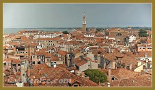 La vue depuis le Campanile de Santa Maria Formosa, dans le sestier du Castello à Venise.