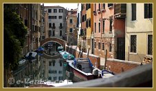 Le rio et la Fondamenta Sant' Andrea, dans le sestier du Cannaregio à Venise.