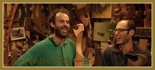 Paolo Brandolisio et Piero Dri, Remer Sculpteurs de Forcole dans le Castello à Venise.