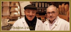 Ernesto Ortis, Fromages et Charcuteries, dans le Sestier du Castello à Venise.