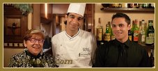 Irina et Matteo, Osteria Vecio Fritolin, dans le Sestier de Santa Croce à Venise.