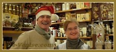 Andrea et Roberta, Pâtes Rizzo, Calle San Giovanni Grisostomo, dans le Sestier du Cannaregio à Venise.