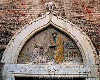 Scuola dei Calegheri - Saint Marc bénissant le cordonnier Anian