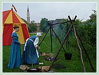 La “cuisine” avec, au fond, le Campanile de San Francesco de la Vigna.
