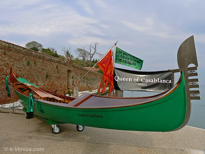 Baptème de la Gondole Queen of Casablanca à Venise - Cliquez sur la Photo pour revenir aux vignettes