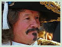 Carnaval de Venise : mousquetaire
