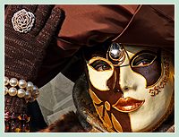 Carnaval de Venise : jolis bruns