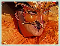 Carnaval de Venise : rayonnant