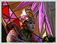 Carnaval de Venise : vitrail