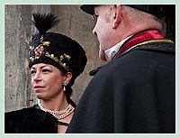 Carnaval de Venise 2009 : couple d'aristocrates
