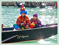 Carnaval de Venise 2009 Voga alla Veneta : On est super bien ici !