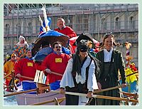 Carnaval de Venise 2009 Voga alla Veneta : bien contente d'être là !