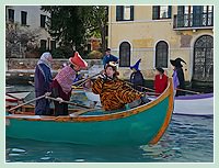 Carnaval de Venise 2009 Voga alla Veneta : tigre communiquant en péril