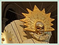 Carnaval de Venise : un bien beau soleil, comme celui de Venise aujourd'hui
