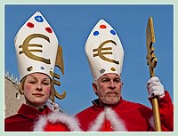 Carnaval de Venise : évêques de l'Euro