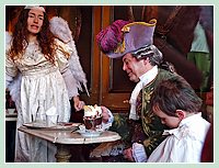 Carnaval de Venise : au café Florian avec mon ange