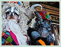 Carnaval de Venise : béliers aux aguets