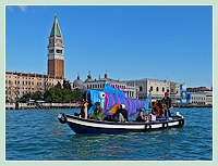 Carnaval de Venise 2009 - Le Carnaval en bateau des Vénitiens