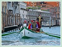 Carnaval de Venise 2009 - Le Carnaval en bateau des Vénitiens