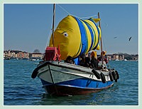 Carnaval de Venise 2009 - Le Carnaval en bateau des Vénitiens