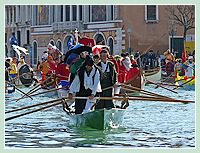 Carnaval de Venise 2009 - Le Carnaval en bateau des Vénitiens