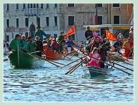 Carnaval de Venise 2009 - Le Carnaval en bateau des Vénitiens