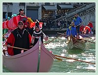 Carnaval de Venise 2009 - Le Carnaval en bateau des Vénitiens
