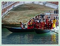 Carnaval de Venise 2009 - Le Carnaval en bateau des Vénitiens