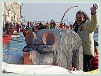 Carnaval de Venise 2010 - Giovanni Giusto et la Pantegana