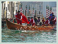 Carnaval de Venise 2010 - Le Carnaval en bateau des Vénitiens et le vol de la Pantegana