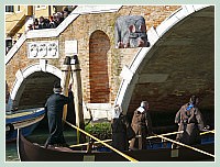 Carnaval de Venise 2010 - Le Carnaval en bateau des Vénitiens et le vol de la Pantegana