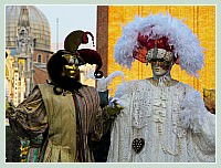 Masques et Costumes du Carnaval de Venise 2010 : de toutes les couleurs !