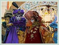Masques et Costumes du Carnaval de Venise 2010 : de toutes les couleurs !