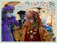 Masques et Costumes du Carnaval de Venise 2010 : de toutes les couleurs !