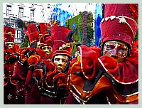 Masques et Costumes du Carnaval de Venise 2010 : de toutes les couleurs !