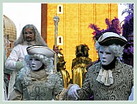 Masques et Costumes du Carnaval de Venise 2010 : de toutes les couleurs !