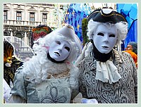 Masques et Costumes du Carnaval de Venise 2010 : de toutes les couleurs !