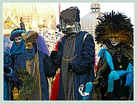 Masques et Costumes du Carnaval de Venise 2010 : de toutes les couleurs !