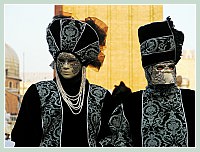 Masques et Costumes du Carnaval de Venise 2010 : de toutes les couleurs !