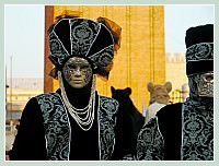 Masques et Costumes du Carnaval de Venise 2010 : de toutes les couleurs !