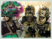 Masques et Costumes du Carnaval de Venise 2010 : de toutes les couleurs !