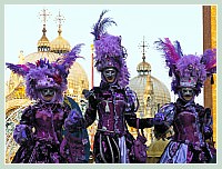 Masques et Costumes du Carnaval de Venise 2010 : de toutes les couleurs !