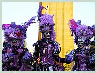 Masques et Costumes du Carnaval de Venise 2010 : de toutes les couleurs !